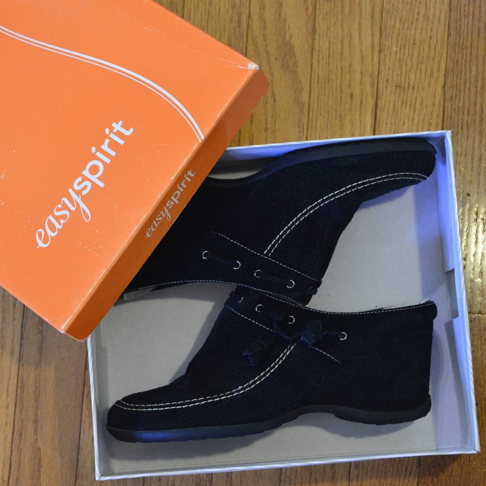 EasySpirit, black, platform, womens, US size 11W